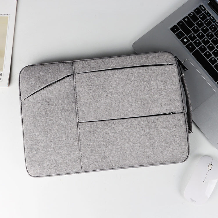 Frendorf | ST02 Große Kapazität Wasserdicht Stoßdämpfend Laptop Handtasche, Größe: 13,3 Zoll (Navy Blau)