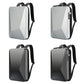 Frendorf | Bopai 61-93318A Hartschalen wasserdichter erweiterbarer Rucksack mit USB-Ladeanschluss, Spezifikation: Passwort (Silber)