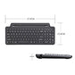 Frendorf | 2.4G Bluetooth Wireless-Tastatur mit Kartensteckplatz-Halterung mit Touchpad