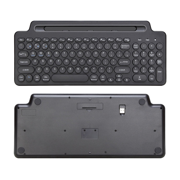 Frendorf | 2.4G Bluetooth Wireless-Tastatur mit Kartensteckplatz-Halterung mit Touchpad