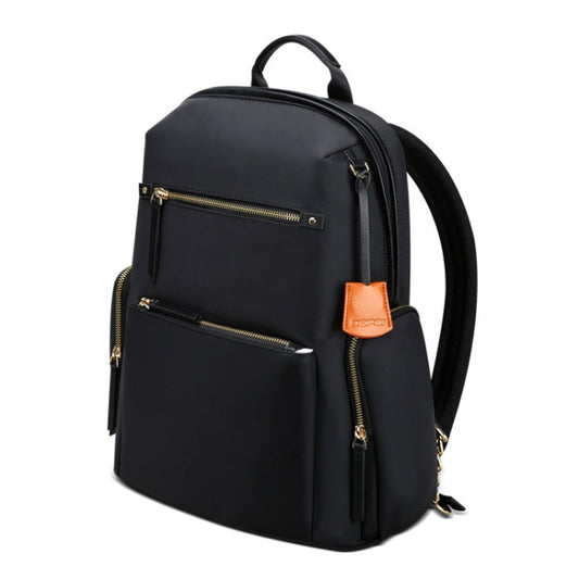 Frendorf | Bopai 62-00121 Multifunktionaler Verschleißfester Diebstahlschutz Laptop Rucksack (Schwarz)