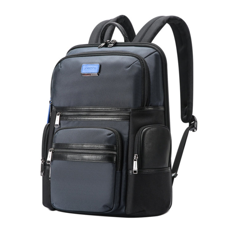 Frendorf | Bopai 61-121981 Multifunktionale Anti-Diebstahl Laptop Business Rucksack mit USB-Ladeanschluss (Navy Blau)