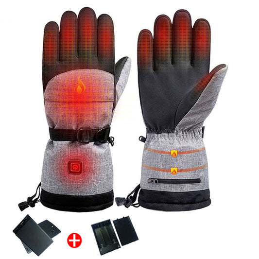 Frendorf | Winter Heizungs-Handwärmer Elektrische Thermohandschuhe, Spezifikation: Mit Batteriebox