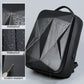Frendorf | 160 Großer Kapazität ABS Wasserdichter Laptop-Rucksack mit USB-Ladeanschluss (Schwarz)