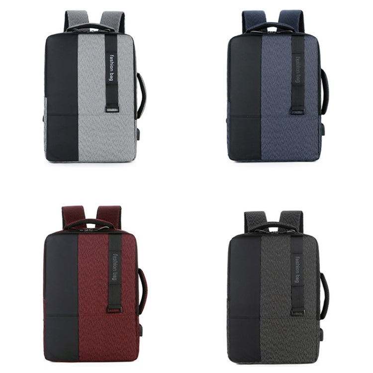 Frendorf | 140 Großraum Geschäftsreisetasche für Laptops mit USB-Ladeanschluss (Rot)