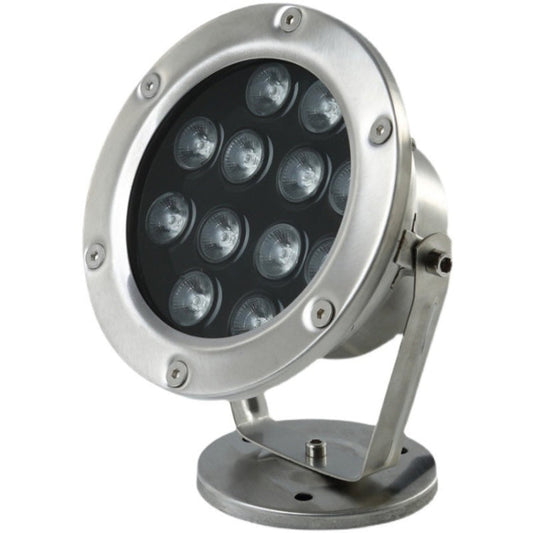 LED Unterwasserlicht Pool Fisch Teich Brunnen Wasserdicht Landschaftslicht 18W(Gelb)