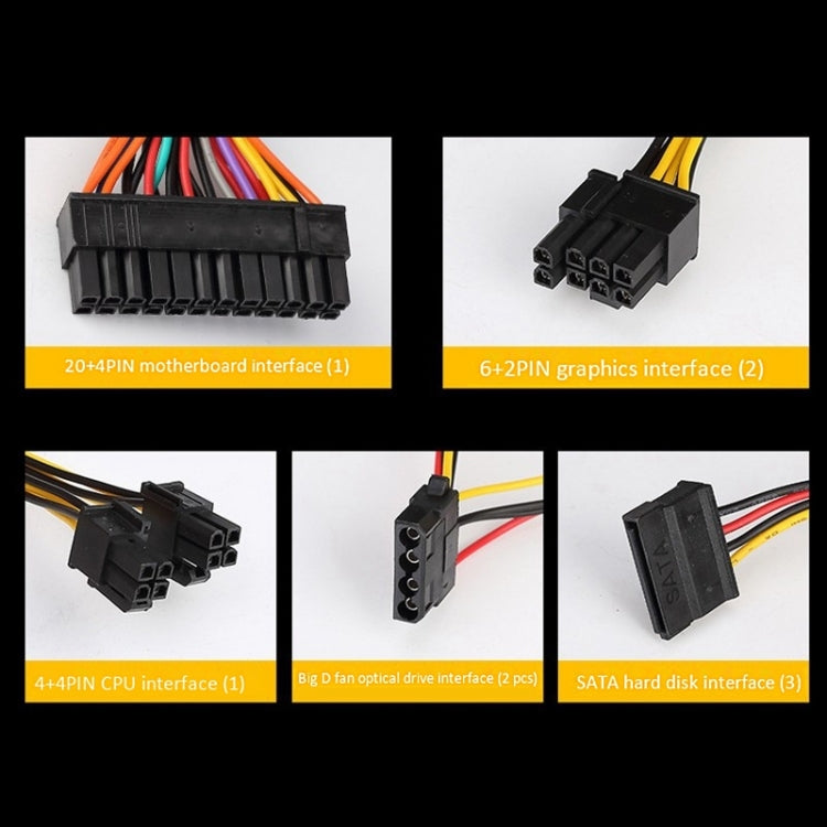 Frendorf | EVESKY 700WS ATX 12V Computer-Netzteil mit 12cm Lüfter