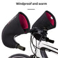 Frendorf | WHEEL UP Winter Fahrrad Lenkerhandschuhe Fahrrad Lenker Thermo-Fäustlinge, Stil: Rennrad Reflektierend