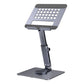 Frendorf | JUNDNE H06 Desktop Faltbarer Handyhalter Tragbarer Teleskop Rotierender Tablet-Ständer (Dunkelgrau)