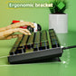 Frendorf | Dark Alien DK100 87 Tasten Hot Plug-In Leuchtende Gaming Kabelgebundene Mechanische Tastatur, Kabellänge: 1,3m (Weiß Pink)