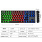Frendorf | Dark Alien DK100 87 Tasten Hot Plug-In Leuchtende Gaming Kabelgebundene Mechanische Tastatur, Kabellänge: 1,3m (Weiß Pink)