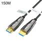 Frendorf | HDMI 2.0 Stecker zu HDMI 2.0 Stecker 4K HD aktives optisches Kabel, Kabellänge: 150m