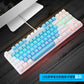 Frendorf | BAJEAL K100 87 Tasten Grüner Schaft Verdrahtete Mechanische Tastatur, Kabel länge: 1,6m (Blau Weiß)