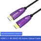 Frendorf | HDMI 2.1 8K 60HZ HD Aktives Optisches Kabel Computer Bildschirm Umwandlungslinie, Kabel Länge: 90m