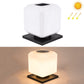 003 Solar Square Outdoor Postlicht LED Wasserdichte Wandleuchten, Größe: 30cm (Warme Licht)