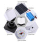003 Solar Square Outdoor Postlicht LED Wasserdichte Wandleuchten, Größe: 30cm (Warme Licht)