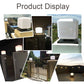 003 Solar Square Outdoor Postlicht LED Wasserdichte Wandleuchten, Größe: 30cm (Warme Licht)