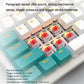 Frendorf | ZIYOU LANG K3 100 Tasten Spiel Glühende Verdrahtete Mechanische Tastatur, Kabel Länge: 1,5m, Stil: Bienenversion Rote Achse