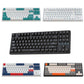 Frendorf | ZIYOU LANG K87 87-Tasten Hot-Swap-fähige kabelgebundene mechanische Tastatur, Kabellänge: 1,5 m, Stil: Roter Schaft (Mikro-Licht Weißes Licht)