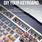 Frendorf | ZIYOU LANG K87 87-Tasten Hot-Swap-fähige kabelgebundene mechanische Tastatur, Kabellänge: 1,5 m, Stil: Roter Schaft (Mikro-Licht Weißes Licht)