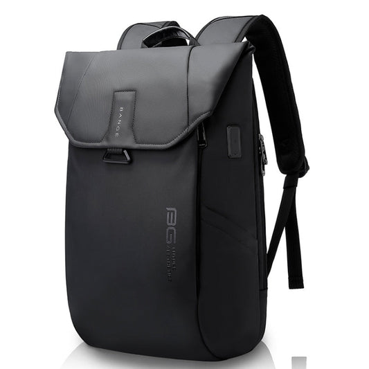 Frendorf | BANGE BG-2575 Anti-Diebstahl Wasserdichter Laptop-Rucksack 15,6 Zoll Tagesarbeitsgeschäftsrucksack (Schwarz)