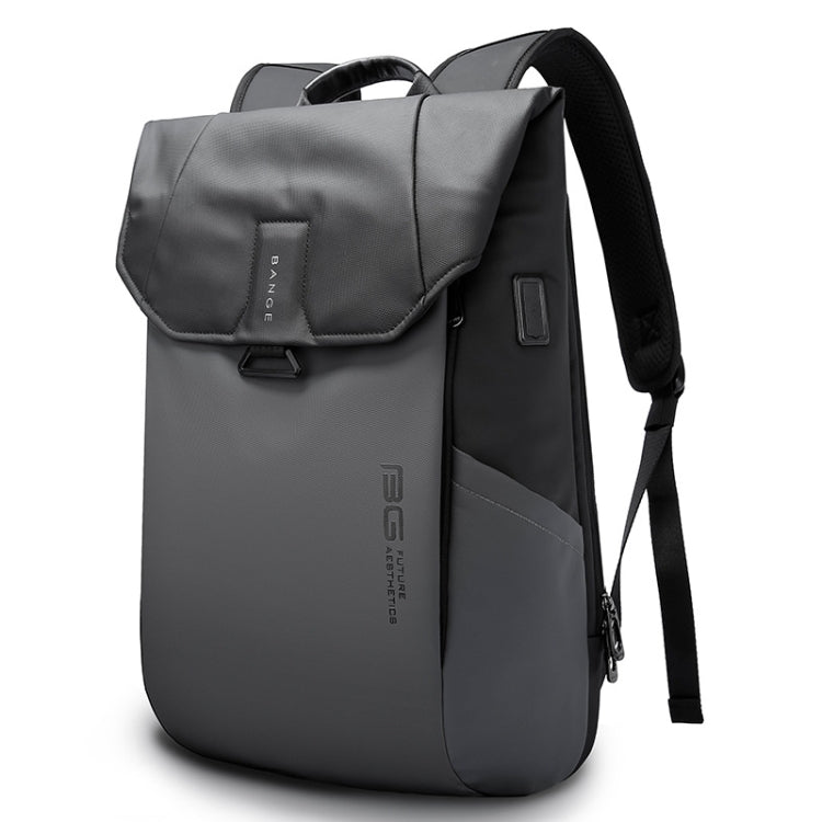 Frendorf | BANGE BG-2575 Anti-Diebstahl Wasserdicht Laptop Rucksack 15.6 Zoll täglich Arbeit Geschäft Rucksack (Grau)