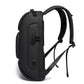 Frendorf | BANGE BG-7216plus Diebstahlschutz Wasserdicht Reisen Herren Rucksack 15,6 Zoll Laptop Tasche (Schwarz)