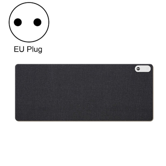 Frendorf | 150W  80x33cm Heizbare Mauspad Digitale Anzeige Einstellbare Handwärmer Schreibtischpad 220V EU Stecker Schwarz