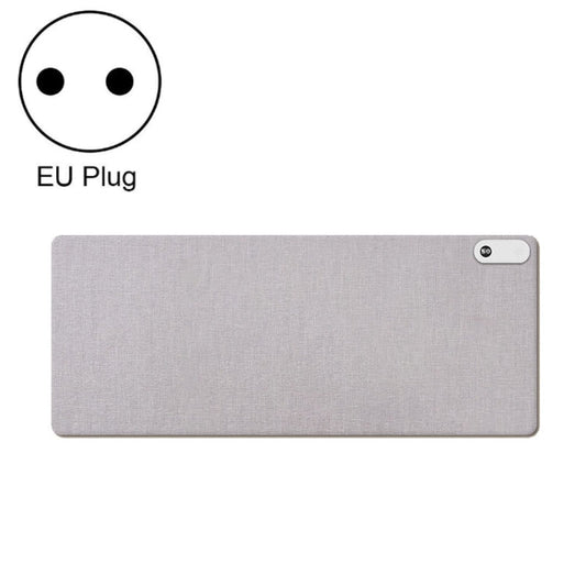 Frendorf | 150W  80x33cm Heizbare Mauspad Digitalanzeige Verstellbare Handwärmer Schreibtischpad 220V EU-Stecker Grau