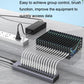 Frendorf | HS-716MG USB3.0 Kunststoffgehäuse Schwarz 10 Ports 12V/4A Erweiterungsdock Computer Kamera HUB