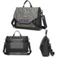 Frendorf | LUCKYBAT Laptop Tasche Airbag Anti-Absturz Crossbody Handtasche, Größe: S 13.3-16 Zoll (Kurkuma Weiß)