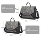 Frendorf | LUCKYBAT Laptop Tasche Airbag Anti-Absturz Crossbody Handtasche, Größe: S 13.3-16 Zoll (Kurkuma Weiß)