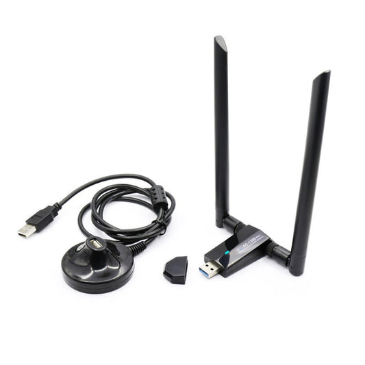Frendorf | 1200m Wireless Netzwerk Karte 802.11AC USB3.0 Dual Frequenz 2.4G/5.8G WiFi Empfänger