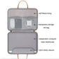 Frendorf | Baona Leder Vollständig Offenes Tragbares Waterproof Computer Tasche, Größe: 15/15,6/16 Zoll (Grau Braun)
