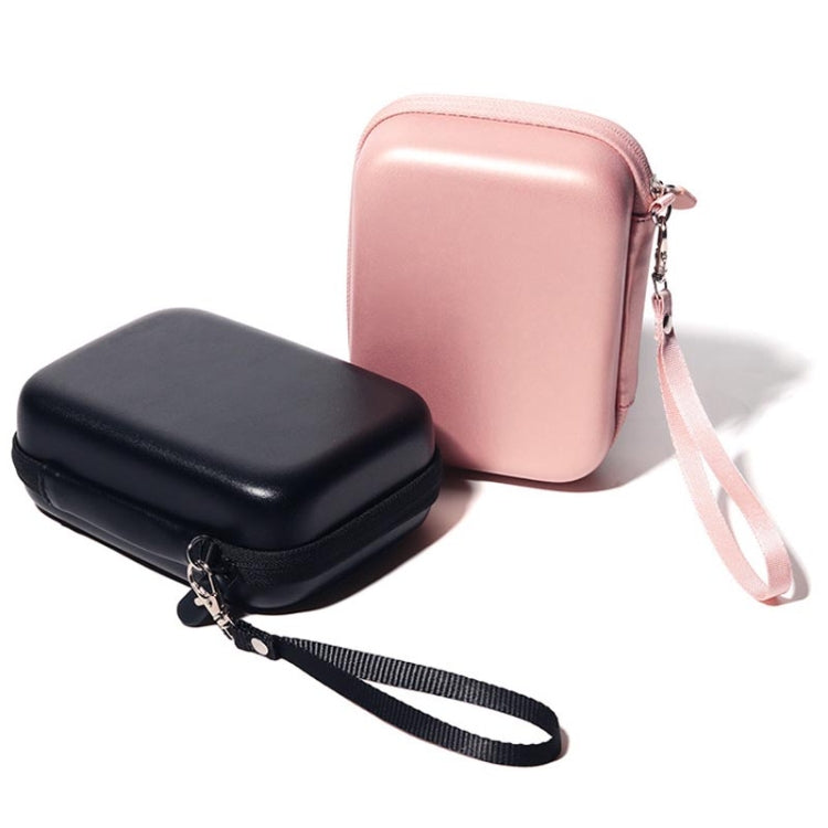 Frendorf | Für FUJIFILM Instax Mini EVO Link LiPlay PU-Leder Kameratasche mit Handgelenkriemen (Pink)
