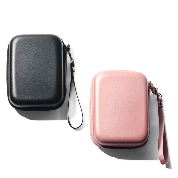 Frendorf | Für FUJIFILM Instax Mini EVO Link LiPlay PU-Leder Kameratasche mit Handgelenkriemen (Pink)