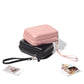 Frendorf | Für FUJIFILM Instax Mini EVO Link LiPlay PU-Leder Kameratasche mit Handgelenkriemen (Pink)