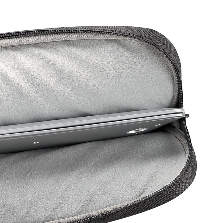 Frendorf | ND12 Lammleder Laptop Leicht Wasserfest Sleeve Tasche, Größe: 13,3 Zoll (Dunkelgrau)