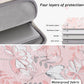 Frendorf | G4-89 PU Laptop-Hülle Tablet Sleeve Tasche mit ausziehbarem Griff, Größe: 15 Zoll (Hellrosa)
