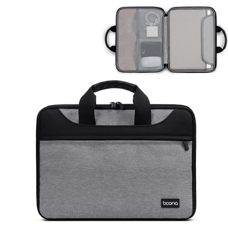 Frendorf | Baona BN-I003 Oxford-Stoff Vollständig Offen Tragbar Wasserdicht Laptop Tasche, Größe: 11/12 Zoll(Grau)