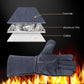 Frendorf | Outdoor Camp BBQ Handschuhe Hochtemperaturbeständige Isolierhandschuhe (Grau)