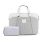 Frendorf | 15,6 Zoll Computer Handheld Messenger Bag für Apple MacBook / Huawei / Xiaomi / Basne (Leiterhandgrau + graues PU-Power-Paket)