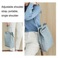 Frendorf | Für Apple Macbook Schulter- / Hand- / Messenger-Computer Tasche, Größe: Mittel (See blau + grau PU Power Tasche)