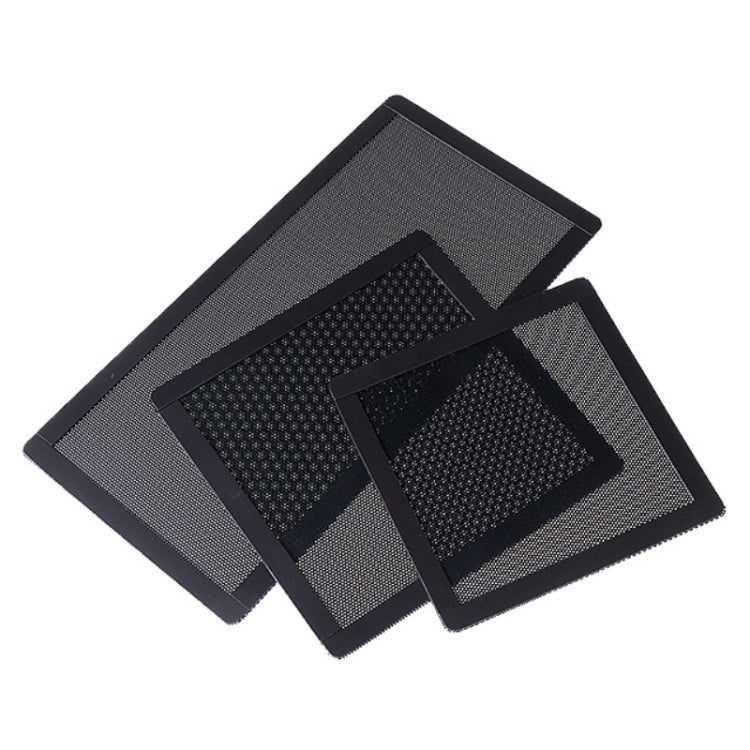 Frendorf | 10 Stück 14x28cm Mit Magnetabsaugung Gewöhnliche Version PVC Kühllüfter Staubnetz Desktop-Computer Industrielüfter Filterabdeckung