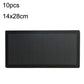 Frendorf | 10 Stück 14x28cm Mit Magnetabsaugung Gewöhnliche Version PVC Kühllüfter Staubnetz Desktop-Computer Industrielüfter Filterabdeckung
