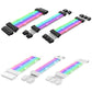 Frendorf | 24pin Motherboard-Stromversorgung Lichtdraht Schwarz 5V ARGB Neon-Farbleitung
