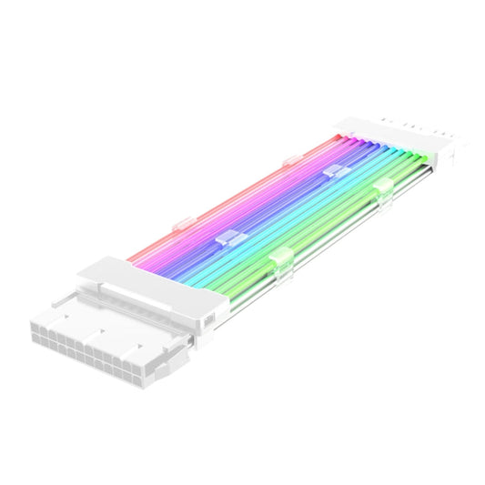 Frendorf | 24pin Motherboard-Netzteil Lichdraht Weiß 5V ARGB Neon-Farblinie