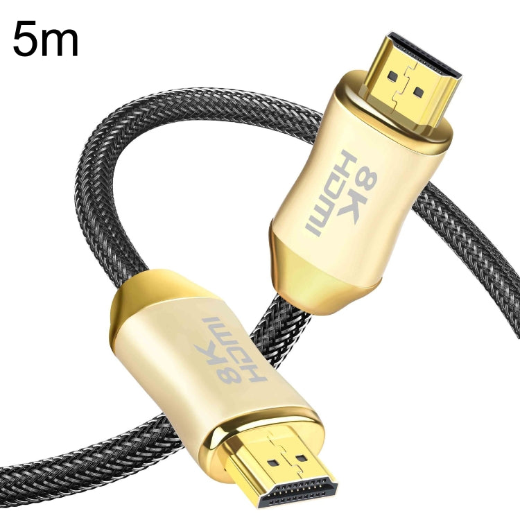 Frendorf | CO-HD801 5m HDMI 2.1 Version 8K 60Hz Für PS4 Kabel Beamer Notebook Set-Top Box Kabel(Gold)