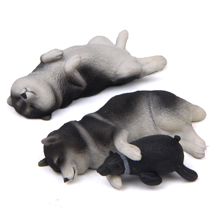 Niedliche Kawaii Schlafende Haustier Figurine Sammlung Dekoration Kühlschrankmagnet Kaffee Lie Shiba Inu