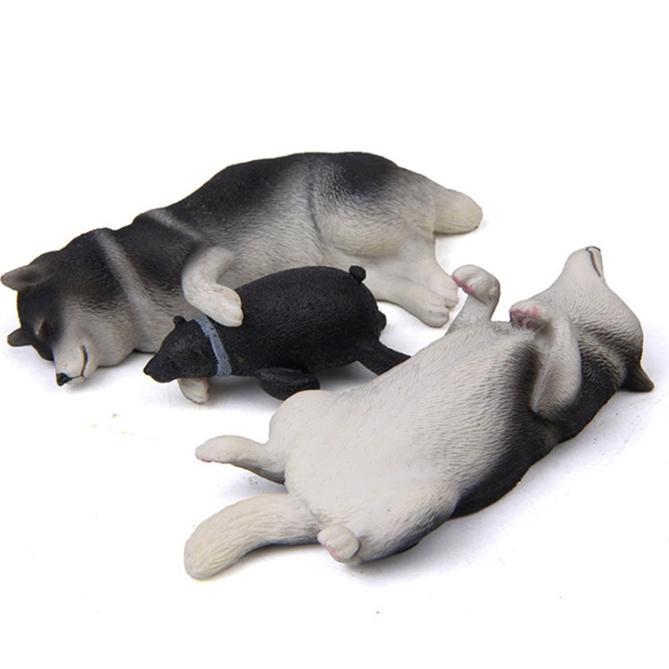 Niedliche Kawaii Schlafende Haustier Figurine Sammlung Dekoration Kühlschrankmagnet Kaffee Lie Shiba Inu